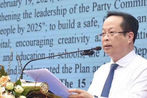 Hà Nội phát động thi đua xây dựng 'Trường học hạnh phúc' năm học 2024 - 2025