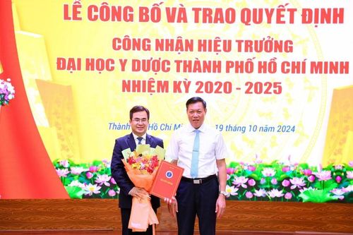 Trường Đại học Y Dược Thành phố Hồ Chí Minh có hiệu trưởng sau 4 năm trống 'ghế nóng'