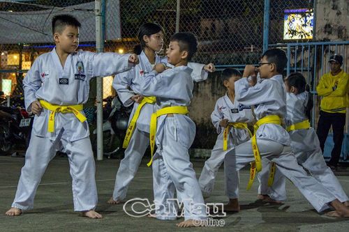 Vui học võ Taekwondo - Rèn kỹ năng, tăng thể lực
