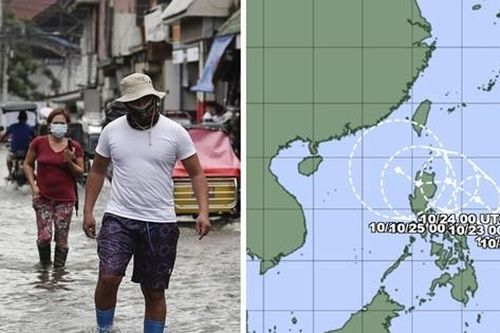 Áp thấp nhiệt đới gần Philippines sẽ thành bão, hôm nào đi vào Biển Đông?
