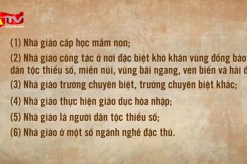 6 trường hợp nhà giáo được hưởng lương và phụ cấp cao hơn