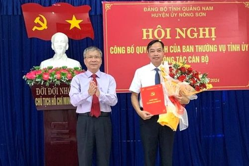 Ông Quảng Văn Ngọc làm Chánh Văn phòng Tỉnh ủy Quảng Nam