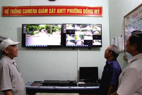 Mô hình Camera an ninh góp phần bảo đảm an toàn xã hội