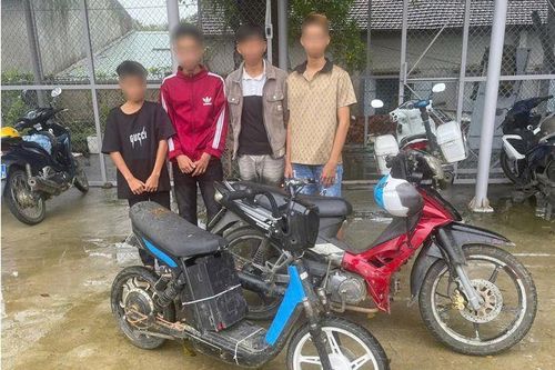 Nhóm trộm cau bị tóm