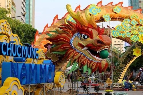 TP. HCM: Nhiều điểm mới tại Đường hoa Nguyễn Huệ Tết Ất Tỵ năm 2025