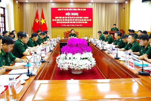 BĐBP Cà Mau thực hiện nghiêm Chỉ thị số 35 của Bộ Chính trị