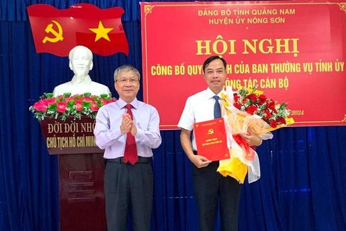Quảng Nam có tân Chánh văn phòng Tỉnh ủy