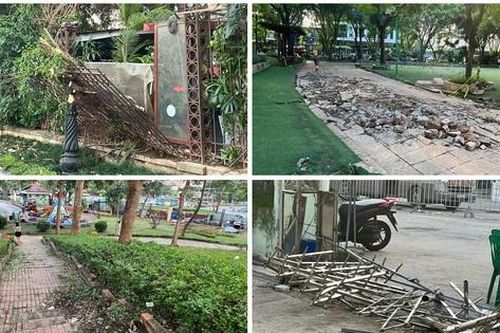 Cảnh nhếch nhác, xuống cấp tại hai công viên lớn ở Hà Nội