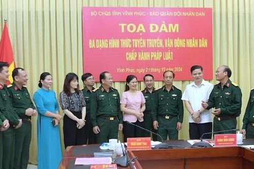 Lan tỏa tinh thần thượng tôn pháp luật trong quân nhân và nhân dân