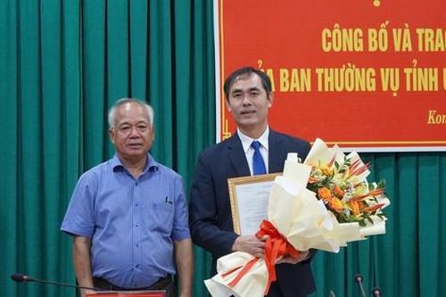 Bổ nhiệm Phó trưởng Ban Tổ chức Tỉnh ủy Kon Tum
