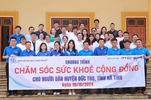 Đoàn Thanh niên PTSC đồng hành tổ chức Chương trình 'Chăm sóc sức khỏe cộng đồng' tại Hà Tĩnh