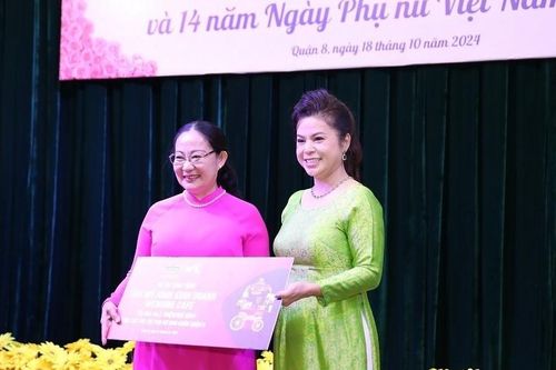 King Coffee tạo dấu ấn với chuỗi hoạt động hỗ trợ phụ nữ quận 8