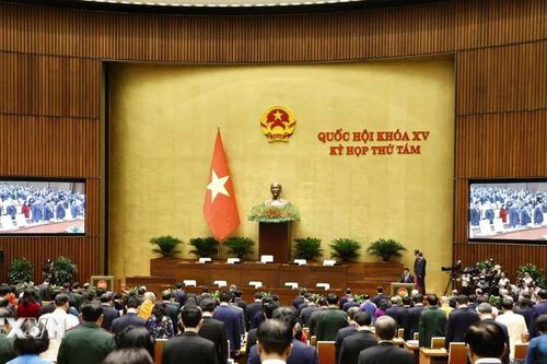 Khai mạc Kỳ họp thứ 8, Quốc hội khóa XV tại Hội trường Diên Hồng