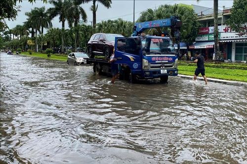 Cảnh báo mưa to, có nơi mưa rất to, gây ngập ở nhiều khu vực tại Quảng Nam