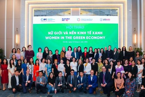 Phụ nữ hành động chống biến đổi khí hậu