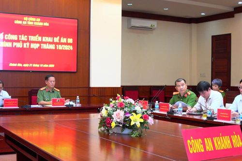 Tổ Công tác triển khai Đề án 06 của Chính phủ: Họp thường kỳ tháng 10