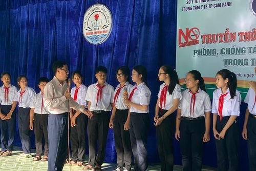 Đẩy mạnh truyền thông phòng, chống tác hại của thuốc lá trong học sinh