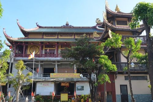 Lễ an vị Phật, lạc thành giai đoạn 1 ngôi Tam bảo chùa Quang Thọ (H.Hóc Môn, TP.HCM)