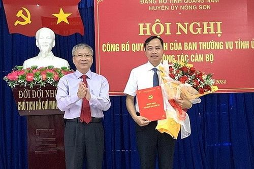 Ông Quảng Văn Ngọc giữ chức Chánh Văn phòng Tỉnh ủy Quảng Nam