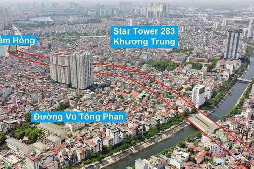 Thanh Xuân (Hà Nội): Giải tỏa 664 hộ dân làm đường rộng 40m, 6 làn xe