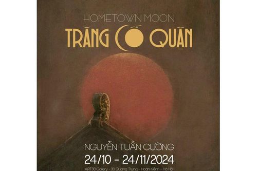 Triển lãm 'Trăng cố quận' của Nguyễn Tuấn Cường