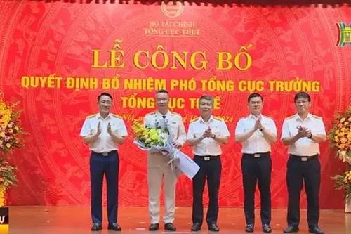 Bổ nhiệm tân Phó Tổng cục trưởng Tổng cục Thuế