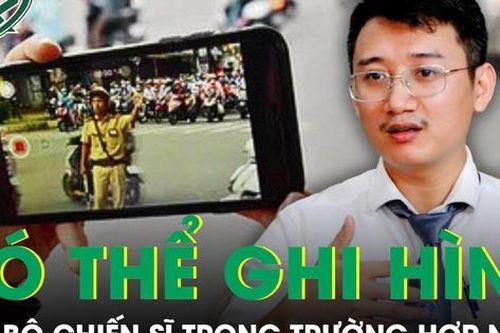 Người dân có thể ghi âm, ghi hình lực lượng thực thi công vụ trong trường hợp nào?
