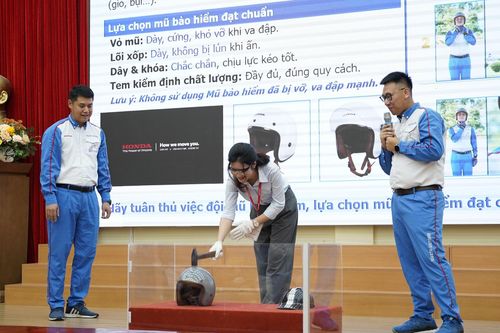 Honda tổ chức hội thảo tăng cường vai trò giáo dục ATGT cấp THPT
