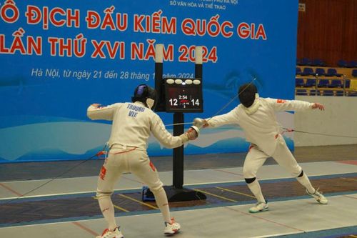 Khai mạc Giải vô địch đấu kiếm quốc gia lần thứ XVI năm 2024