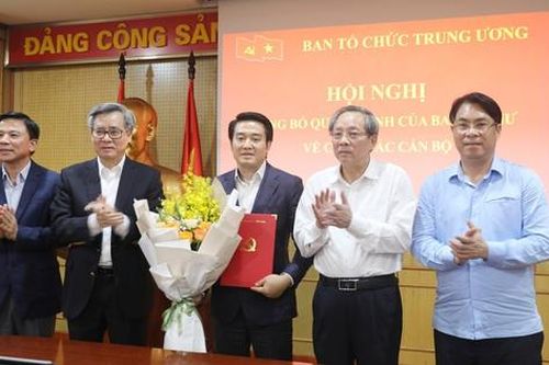 Bổ nhiệm Trợ lý Chủ tịch Quốc hội, Trưởng Ban Tổ chức Trung ương