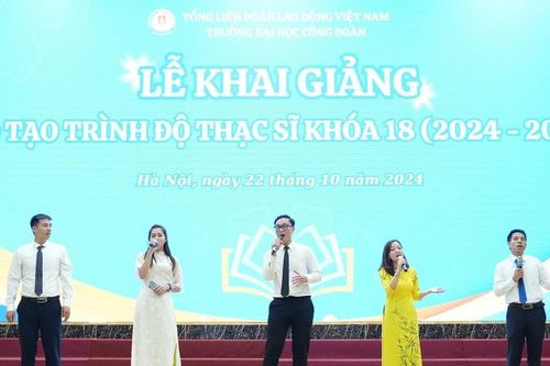 Trường ĐH Công đoàn tổ chức khai giảng đào tạo trình độ thạc sĩ