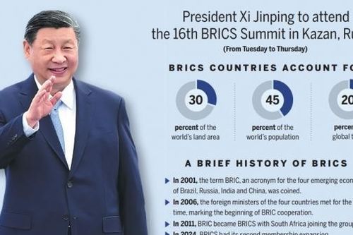 Hội nghị thượng đỉnh BRICS: Trung Quốc hoàn toàn ủng hộ vai trò chủ nhà Nga, tương thích kế hoạch của Bắc Kinh; Brazil có quyết định bất ngờ?