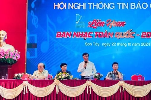 Liên hoan các ban nhạc toàn quốc 2024 diễn ra từ ngày 31/10 đến 2/11
