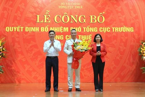 Cục trưởng Cục Thuế TP Hà Nội được bổ nhiệm làm Phó Tổng cục trưởng Tổng cục Thuế
