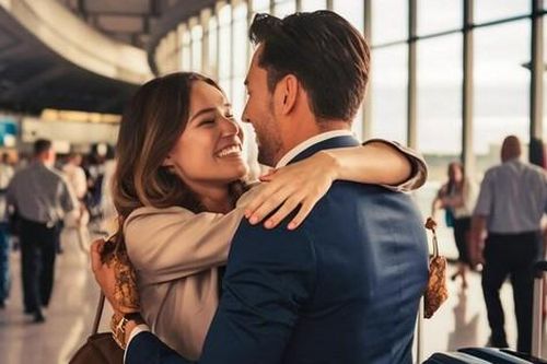 Tranh cãi việc sân bay 'cấm' khách ôm tạm biệt người thân quá 3 phút