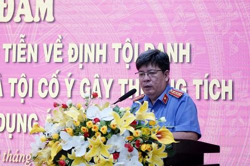 VKSND tỉnh Sóc Trăng tọa đàm một số vấn đề thực tiễn về định tội danh