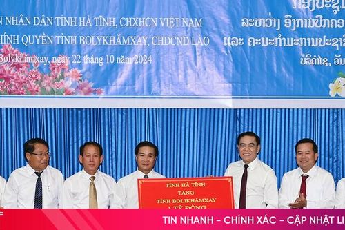 Tháo gỡ khó khăn, tăng cường quan hệ hợp tác giữa hai tỉnh Hà Tĩnh và Bolikhămxay
