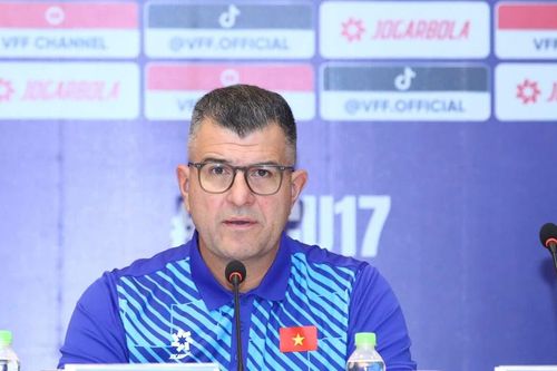 HLV Cristiano Roland: U17 Việt Nam sẽ thi đấu hết mình