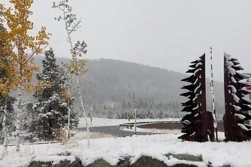 Tuyết phủ trắng Colorado khiến người dân bất ngờ