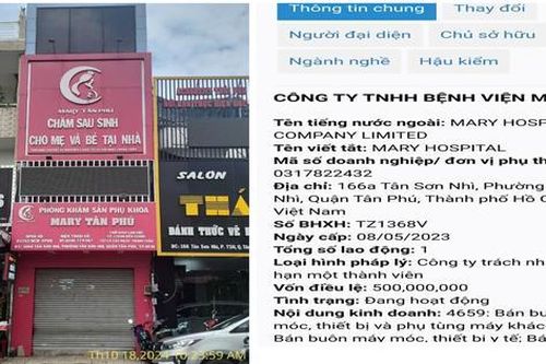Phát hiện loạt sai phạm tại một cơ sở khám chữa bệnh ở Tp.HCM