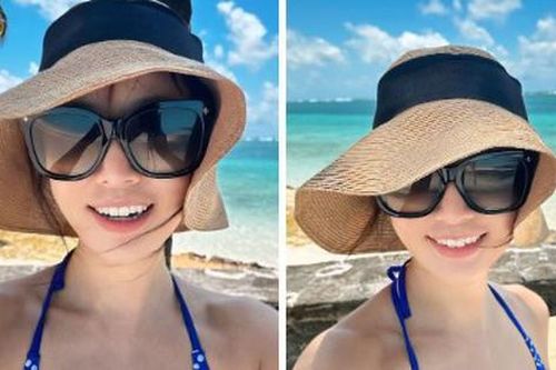 Lâm Tâm Như diện bikini ở tuổi U50, dân mạng đặc biệt chú ý đến một điều