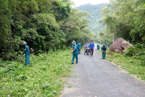 Huyện Tri Tôn ra quân thực hiện các hoạt động 'Tết quân - dân' năm 2025