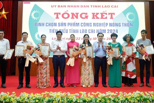 Vinh danh 20 sản phẩm công nghiệp nông thôn tiêu biểu cấp tỉnh năm 2024
