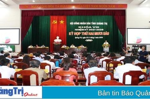 Kỳ họp thứ 27 HĐND tỉnh khóa VIII, nhiệm kỳ 2021-2026 sẽ diễn ra ngày 25/10/2024