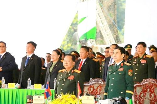 Việt Nam – Lào diễn tập liên hợp đánh bắt tội phạm qua biên giới