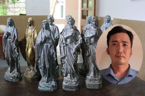 Mua tượng đồng giá rẻ 'chế tác' lại niên đại rồi lừa bán chiếm đoạt tiền tỷ