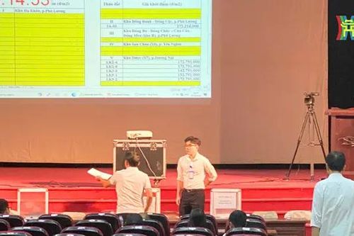 Đất đấu giá Thường Tín, thửa cao nhất 52,8 triệu/m2