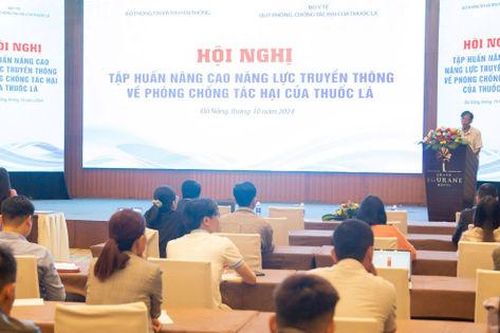 Tập huấn nâng cao năng lực truyền thông về phòng chống tác hại thuốc lá