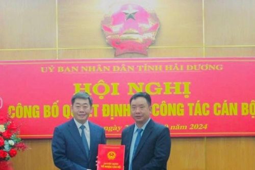 Trưởng công an TP Chí Linh giữ chức Phó Chánh Văn phòng UBND tỉnh Hải Dương