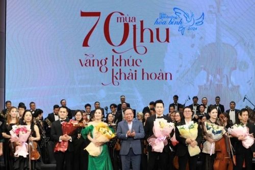 Thổi giai điệu phương Tây vào tiếng ca dân tộc trong 'Bản giao hưởng hòa bình 2024'